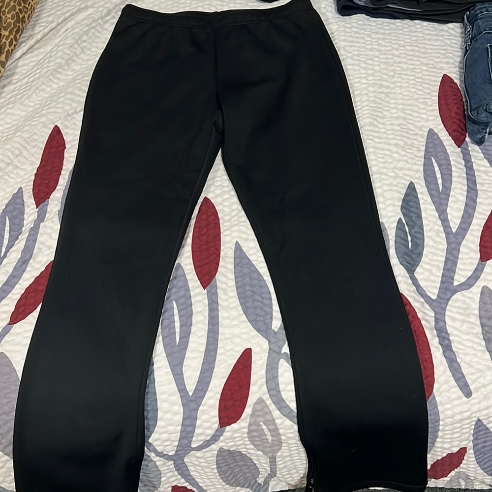 Large Black Comfy Dress Pants